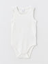LC Waikiki Crew Neck Basic Baby Boy Snap Snap Body 2 Pack